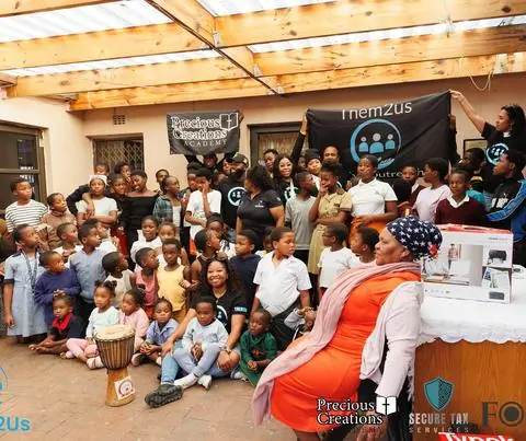 Them2Us South Africa mission with partner academy