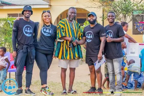 Them2Us with Ghanaian community leaders