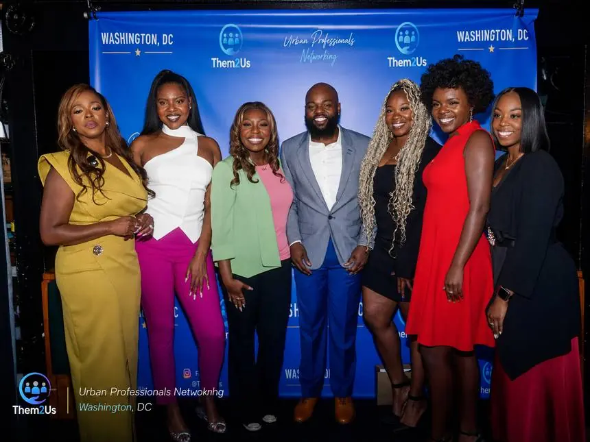 Them2Us Urban Professionals Networking event in Washington, DC