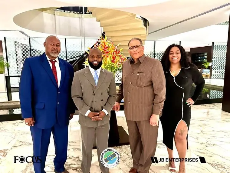 Them2Us leadership with the U.S. Ambassador to Tanzania