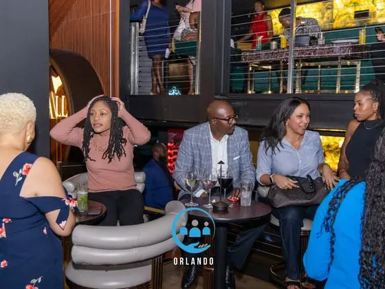 Them2Us Orlando networking event at Allure Lounge