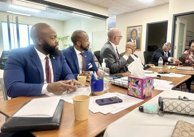 Them2Us leadership at a policy roundtable in Washington, DC